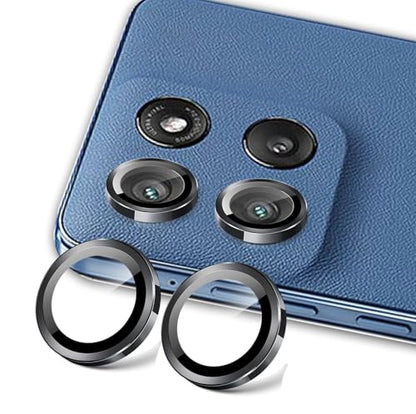 Zeking [2 Pack for Moto G Stylus 5G 2026/2025 Camera Lens Protector, 9H Tempered Glass Camera Cover Screen Protector Metal Individual Ring (Black) - color: Black