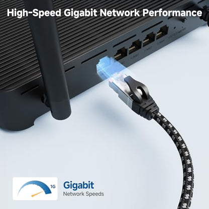 Cable Matters Plug & Play Braided USB C to Ethernet Cable, 3ft - size: 3 Feet