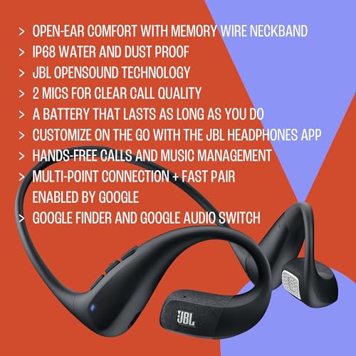 JBL Endurance Pace - Open-Ear Sport Headphones - Blue - color: Blue