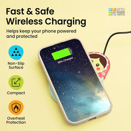 Thinking Gifts 15W Magnetic Wireless Charger Charging Pad - Nesting Dolls - color: Nesting Dolls