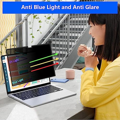 Removable Privacy Screen MacBook Air 13.6 & 13 inch 2022-2026 (M2,M3,M4,M5) - size: MacBook Air 13.6 in