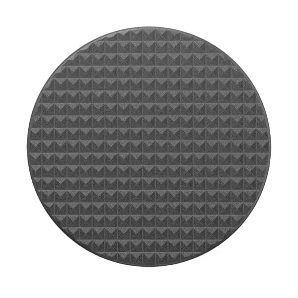 PopSockets Adhesive Phone Grip, Holder- Knurled Black - color: Knurled Black, style: Adhesive