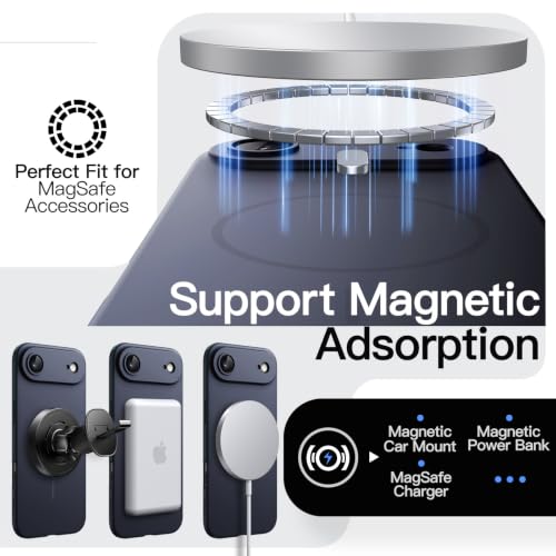 JETech Magnetic Slim Case for iPhone Air, Deep Blue - color: Deep Blue, size: iPhone Air