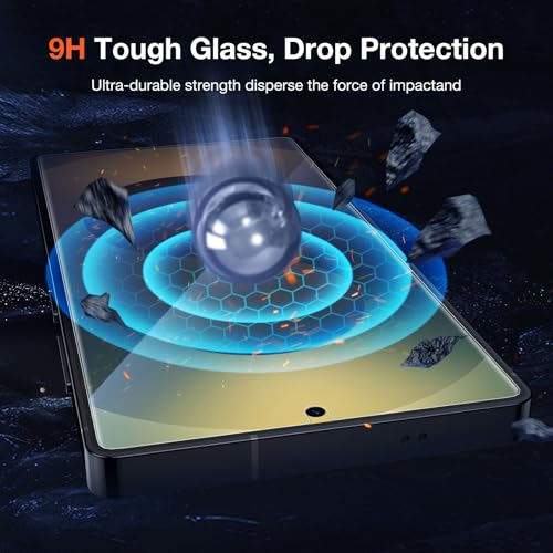 KUZOOM Screen Protector for Samsung Galaxy S25 Ultra, 2 Pack - color: Galaxy S25 Ultra Transparent