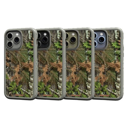 Mossy Oak | Obsession | Dual-Layer Case in Gray Designed for iPhone 13 Pro Shock & Drop Proof - Durable | As Seen on Shark Tank - color: Obsession | Gray, size: Apple iPhone 13 Pro