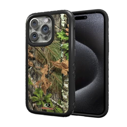 Mossy Oak | Obsession | Dual-Layer Case in Onyx Black Designed for iPhone 13 Pro Shock & Drop Proof - Durable | As Seen on Shark Tank - color: Obsession | Onyx Black, size: Apple iPhone 13 Pro