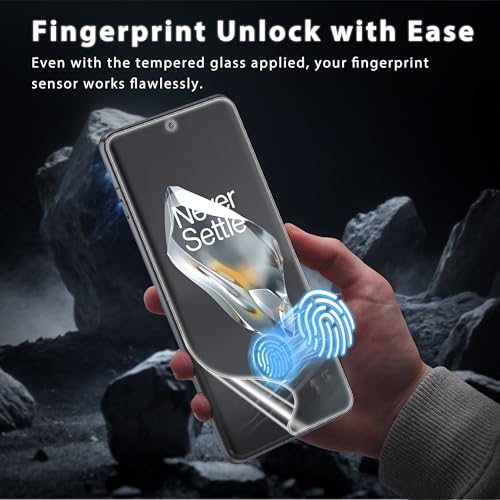 3 Pack for OnePlus 12 Screen Protector[No Glass] with installation frame - size: 6.82-inch