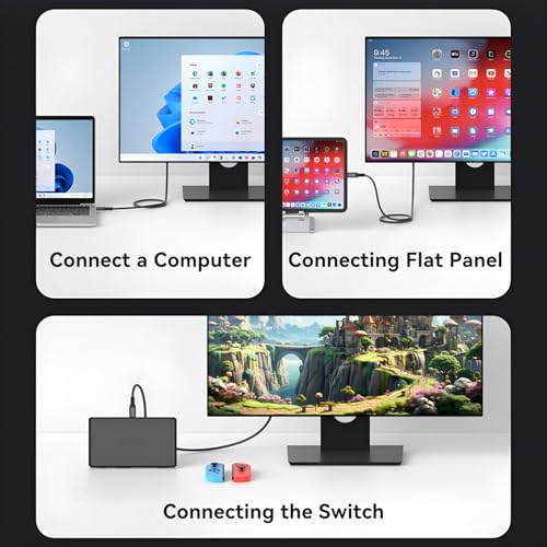 USB C 3.2 Gen2x2 20Gbps Cable, 90Degree USB C 4K@60Hz UHD Video 5A/240W PD3.1 Fast Charge Cord with E-Marker Compatible with Thunderbolt 3/4 (90D 6M) - size: 90D 6M