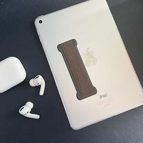 Hand Holder Strap for ipad, Tablet Hand Holder Strap, Universal Handle Grip for iPad Kindle, Mini Tablets and Cases (Gray) - color: Gray