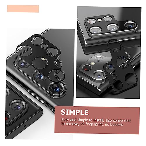 Uonlytech 4pcs Camera Lens Protectors for Ultra Ultra-thin Scratch-resistant Film Easy Installation No Residue Lens Cover for Rear Camera