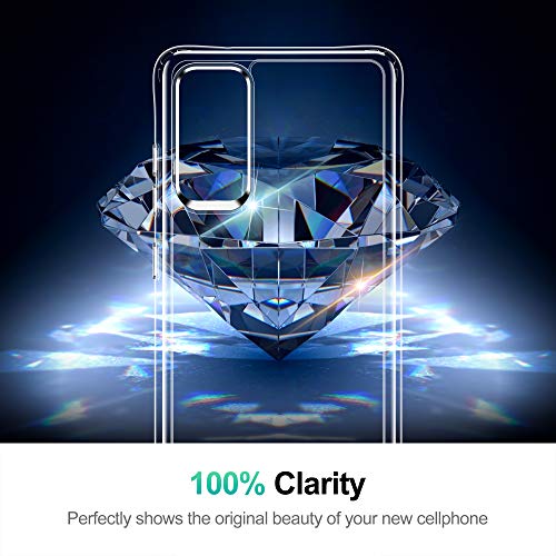 HOOMIL Case for Samsung Galaxy S20 FE 6.5-Inch, Non-Yellowing, Drop Protection, Anti-Scratch Transparent Hard Back Phone Cover - Crystal Clear - color: Clear, size: Samsung Galaxy S20 FE