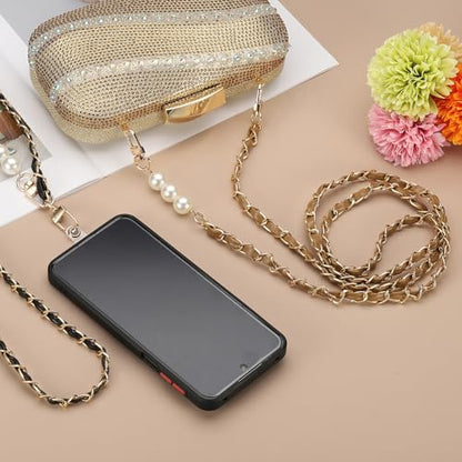 uxcell Phone Lanyard, Crossbody Cellphone Chain with Tether Tabs - color: Purple