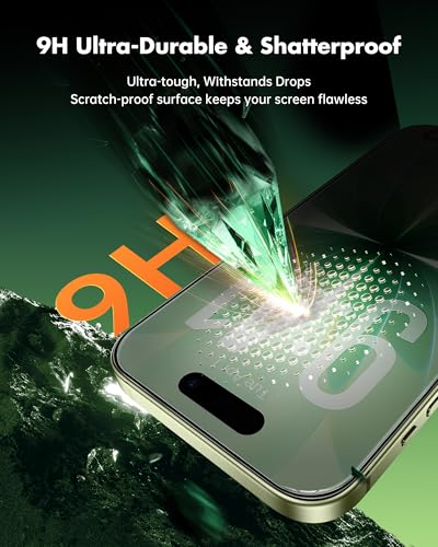 UNBREAKcable Privacy Screen Protector for iPhone 17-3 Pack - size: iPhone 17