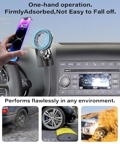 Magnetism Car Phone Holder for 2011-2017 Jeep Wrangler JK JKU Accessories - size: for 2011-2017 Jeep Wrangler JK JKU