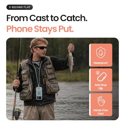 Pulpo Safety Cell Phone Lanyard, Phone Wrist Strap, Green, 5.8" to 6.5" - color: Fern Green, size: Standard 5.8-6.5"