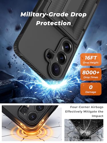 for Samsung Galaxy S26 Case Wallet with Card Holder Black - color: Black, size: Samsung Galaxy S26 Case