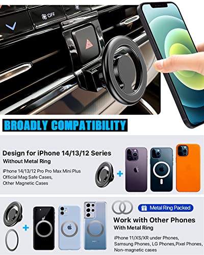 Car Phone Holder, Air Vent Magsafe Mount for Toyota Highlander 2020-2023 - style: Highlander/Magsafe