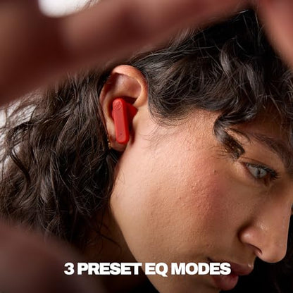 Skullcandy Smokin’ Buds Wireless Noise Isolating Earbuds - Flame - color: Flame