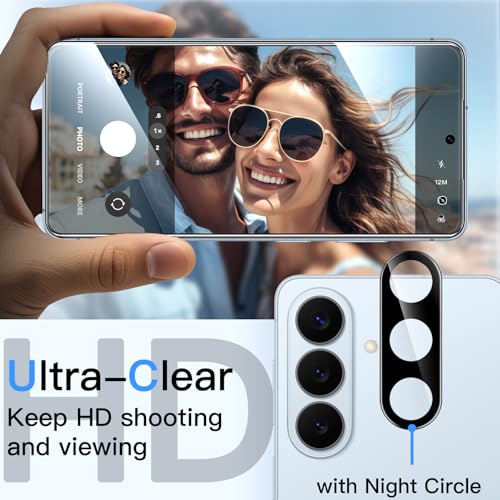 JETech Privacy Screen Protector for Samsung Galaxy S26 Plus, 2+2 Pack - size: Galaxy S26 Plus