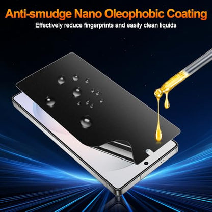 2 Pack for Samsung Galaxy S26 Plus Ultra Anti-Glare Matte Privacy Screen Protector, Smooth and Responsive Touch Flexible EPU Film, [Support Fingerprint Unlock] [Self-Healing] [Not Glass] - size: Samsung Galaxy S26 Plus