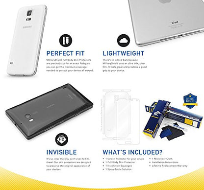 ArmorSuit MilitaryShield Full Body Skin Film + Screen Protector for Google Pixel Slate - Anti-Bubble HD Clear Film