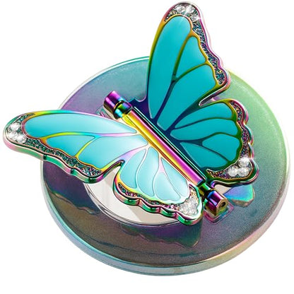 [2026 All-New] for MagSafe Butterfly Phone Grip, Glitter Colorful - color: Glitter Colorful