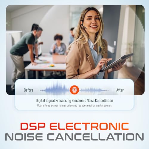 Delton Ultralight Bluetooth Headset with Noise Cancelling Microphone