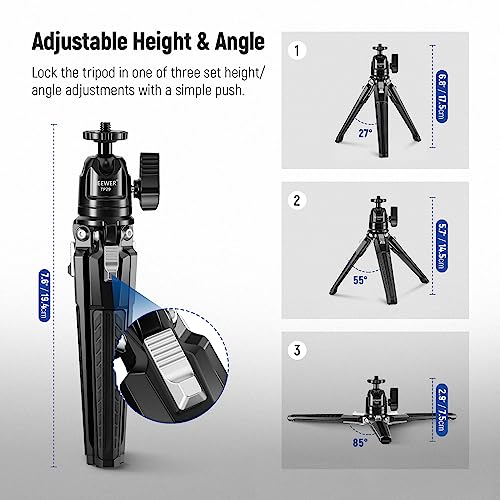 NEEWER Mini Metal Table Tripod with 360° Ball Head, TP29 - style: TP29