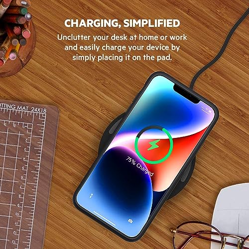 Battery Case for iPhone 14, [10000mAh] Enhanced Rechargeable Portable Protective Qi Wireless Charger Case Battery Pack Support CarPlay Wireless Charging Case Compatible with iPhone 14 (6.1 inch)-Black - size: iPhone 14