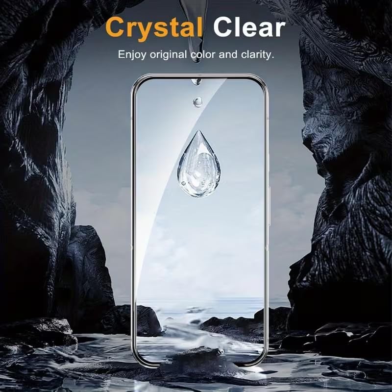 XDesign 3+3 Pack for Google Pixel 10 Pro Screen Protector 6.3 inch, 3 Pack Tempered Glass Screen Protector&3 Pack Camera Lens Protector - size: for Pixel 10 Pro Screen Protector
