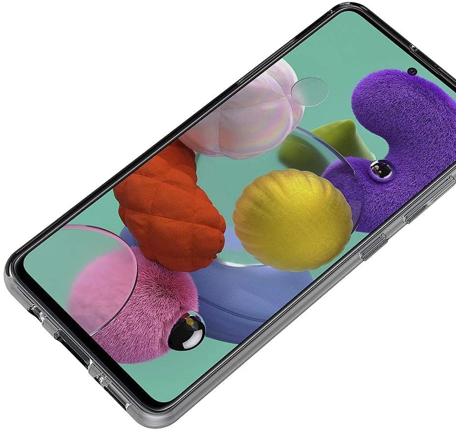 MaiJin Case for Samsung Galaxy A51 5G (6.5 inch) Soft TPU Rubber Gel Bumper Transparent Back Cover