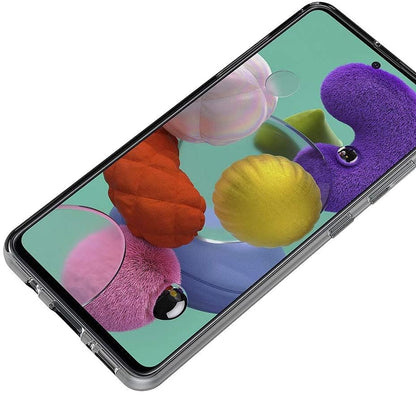 MaiJin Case for Samsung Galaxy A51 5G (6.5 inch) Soft TPU Rubber Gel Bumper Transparent Back Cover
