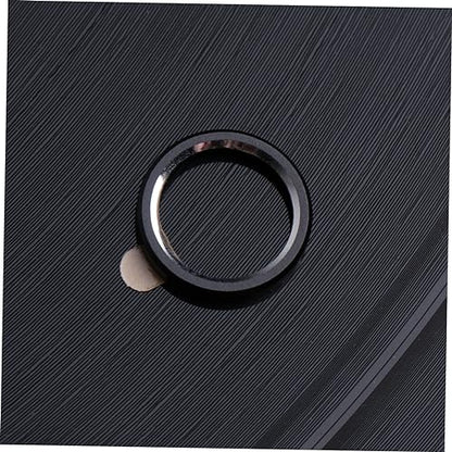 Lurrose 3pcs Metal Phone Lens Protector -scratch Camera Lens Cover for Full Surround Metal Texture Easy Application Black - color: Black