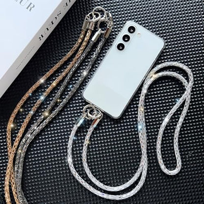 Phone Lanyard, On-the-Go Universal Crossbody Strap Neck Lanyard with Phone Tether Patches for Most Cellphones - color: I