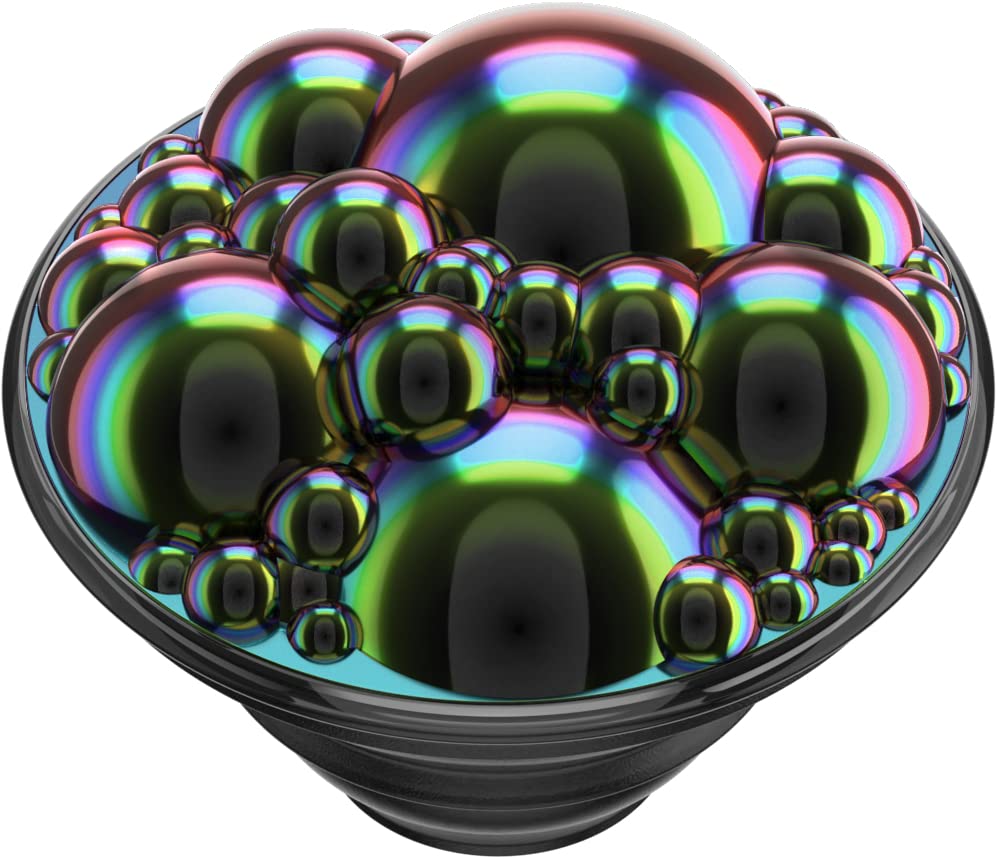 PopSockets Adhesive Phone Grip, Holder- Bubbly Oil Slick - color: Bubbly Slick, style: Adhesive