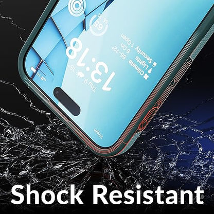 Crave Dual Guard for iPhone 15 Pro Max Case, Compatible with MagSafe Shockproof Protection Dual Layer Case for Apple iPhone 15 Pro Max (6.7") - Aqua - color: Aqua