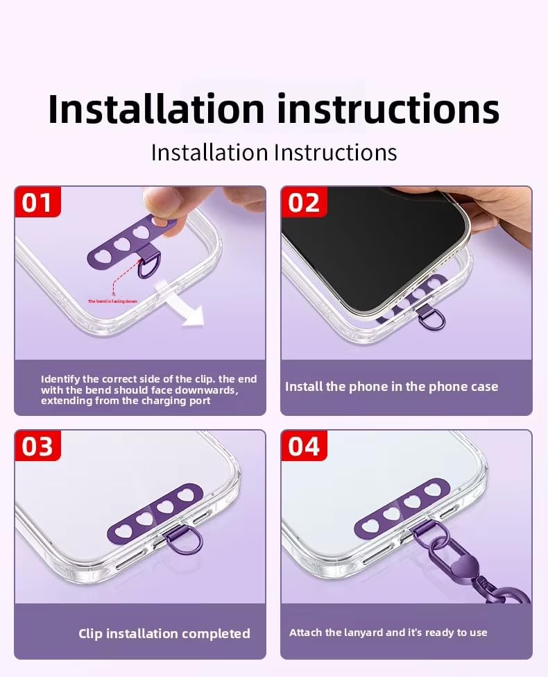 Phone Wrist Strap Lanyard Hand Wristlet with 360° Rotating Clip Stainless Steel Tether Buckle Finger Grip Strong Durable Anti-Tangle Universal for iPhone Camera Keychain Travel Stylish Pink - color: Stylish Pink