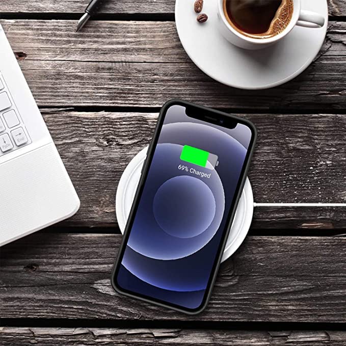 LRK Ultra Thin Black Case Compatible with iPhone 12 Mini: Slim, Soft, and Flexible (NOT Hard) [Matte Finish] Protective Black Phone Cover for iPhone 12 Mini, 5.4 Inch - Matte Black - size: iPhone 12 Mini