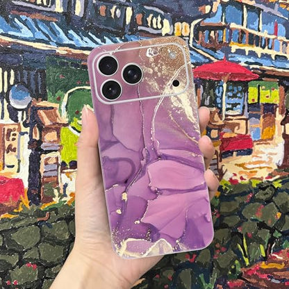 Skin Wrap Compatible with 13/14/15/16/17 Pro Max (Purple, 17 Pro Max) - color: Purple, size: 17 Pro Max