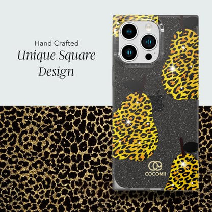 COCOMII Rectangle for iPhone 15 Pro Case, Leopard Pear | Compatible with MagSafe Wireless Charging, Shockproof 10ft Drop Protection, Camera & Screen Protection, Premium Glossy Finish - color: Leopard Pear, size: iPhone 15 Pro (6.1")