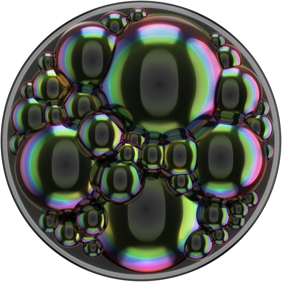 PopSockets Adhesive Phone Grip, Holder- Bubbly Oil Slick - color: Bubbly Slick, style: Adhesive