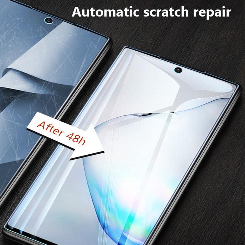 Ultra Thin Hydrogel Film for Huawei Mate X2 MateX2 5G Soft TPU Front Back Full Cover Screen Protector Transparent Protective Film (Not Tempered Glass) (Back Film,Huawei Mate X2) - color: Back Film