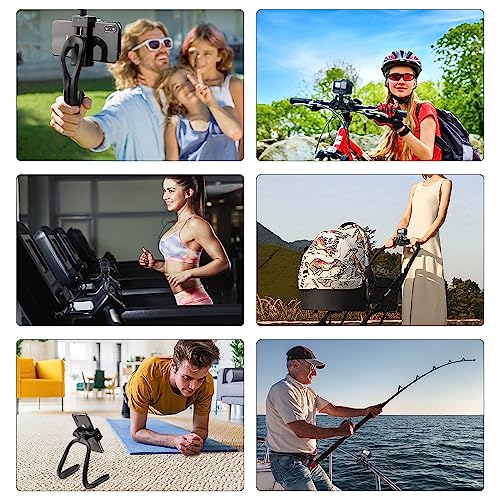 U Stroller Phone Holder Wheelchair Accessories Cell Phone Seat Phone Holder - style: U Straight