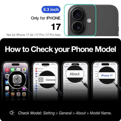 Magnetic for iPhone 17 Wallet Case with Card Holder Black | Compatible with MagSafe, Shockproof Phone Cover with Detachable RFID Blocking Credit Card Slot, Black - color: Black, size: iPhone 17