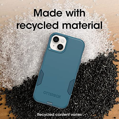 OtterBox iPhone 14 & iPhone 13 Commuter Series Case - DONT BE BLUE (Blue), slim & tough, pocket-friendly, with port protection - color: Blue