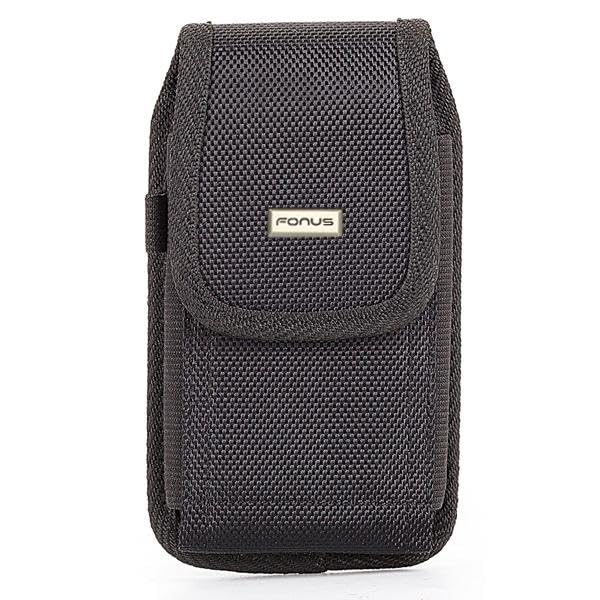 Case Belt Clip Rugged Holster Compatible with Motorola Moto G Power 5G (2024,2023,2022,2021,2020), Canvas Cover Pouch Carry Protective