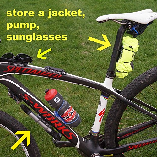 BiKase Superband X: Versatile Bike Handlebar Mount - Universal Cell Phone & Accessory Holder for Cycling, ATV, Stroller