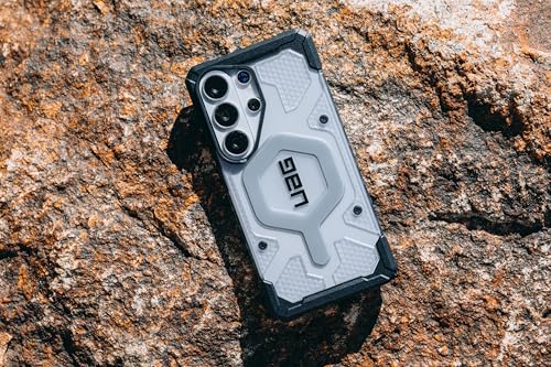 URBAN ARMOR GEAR UAG for Samsung Galaxy S26 Case 6.3" Pathfinder Clear - Magnetic Charging Compatible Transparent Rugged Military Drop Tested Protective Cover, Ash/Black - color: Pathfinder Clear - Ash/Black