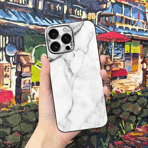 Skin Wrap Compatible with 13/14/15/16/17 Pro Max (White, 16 Pro Max) - color: White, size: 16 Pro Max