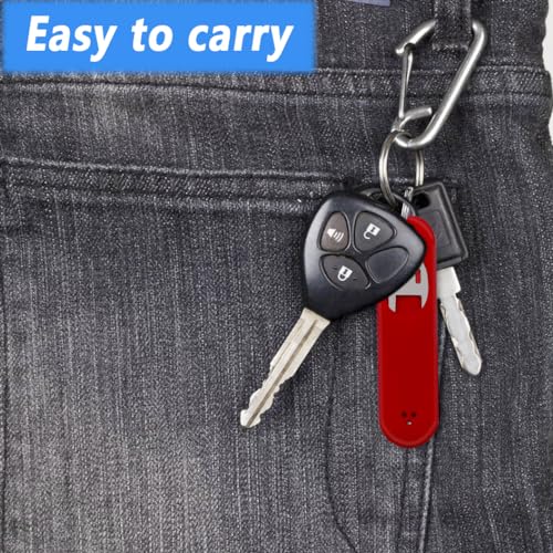 6 Pack SIM Card Removal Tool, Sim Card Tray Opening Tool Eject Pins Needle Opener Ejector Compatible with All iPhone Apple iPad HTC Samsung Galaxy Cell Phone Smartphone Watchchain Link Remover, Red - color: Red